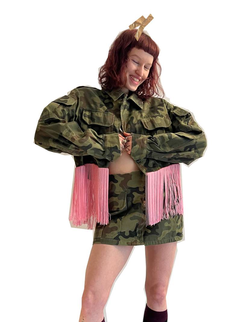 Upcycling Skirt & Jacket Upcycling Skirt & Jacket von AnnaNuehlenDesigns