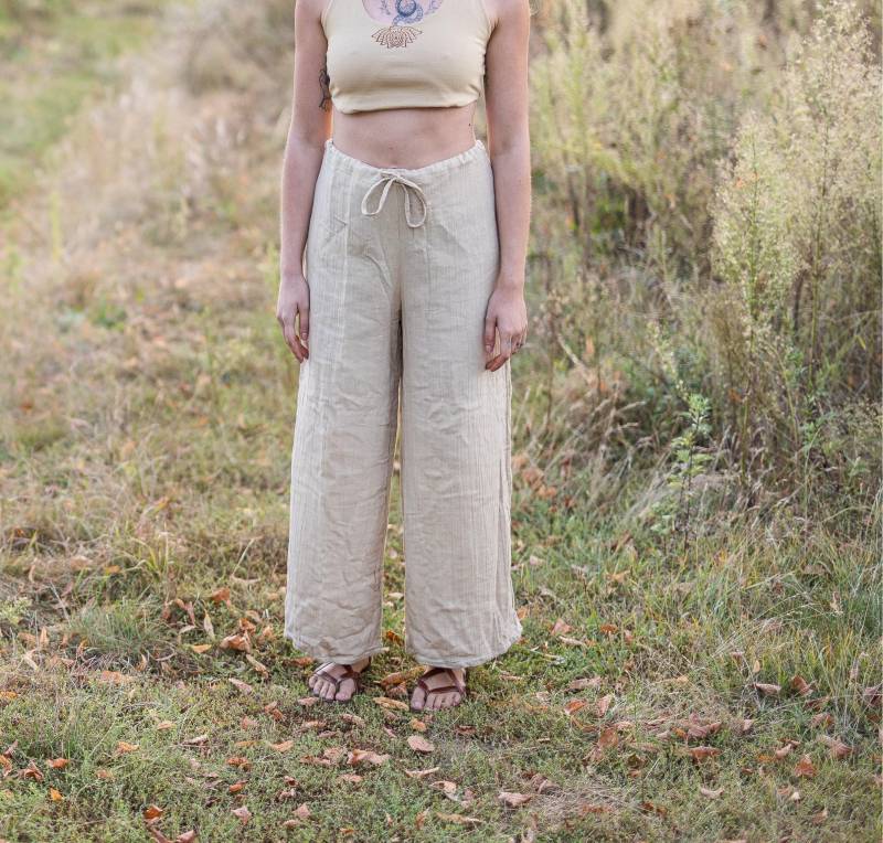 Luftige Sommerhose Aus Weichem Musselin Stoff von AnnaSuno