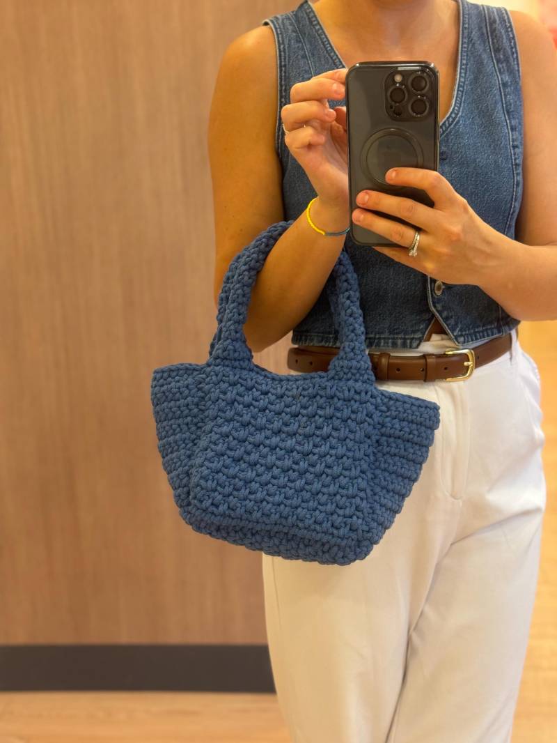 Gehäkelte Handgemachte Tasche von AnnaViktoriiia