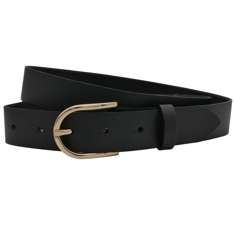 AnnaMatoni Ledergürtel "AnnaMatoni Damen Ledergürtel Basic Gürtel 3cm breit echt Leder" von Annamatoni