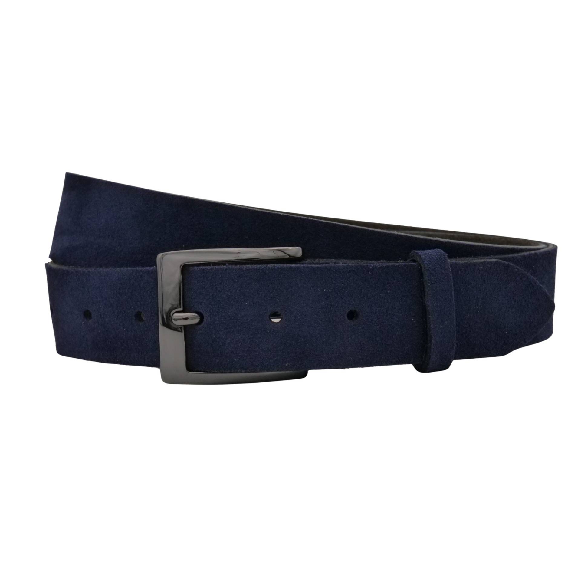 AnnaMatoni Ledergürtel "AnnaMatoni Damen Ledergürtel in hochwertigem Velour Leder 3,5cm" von Annamatoni