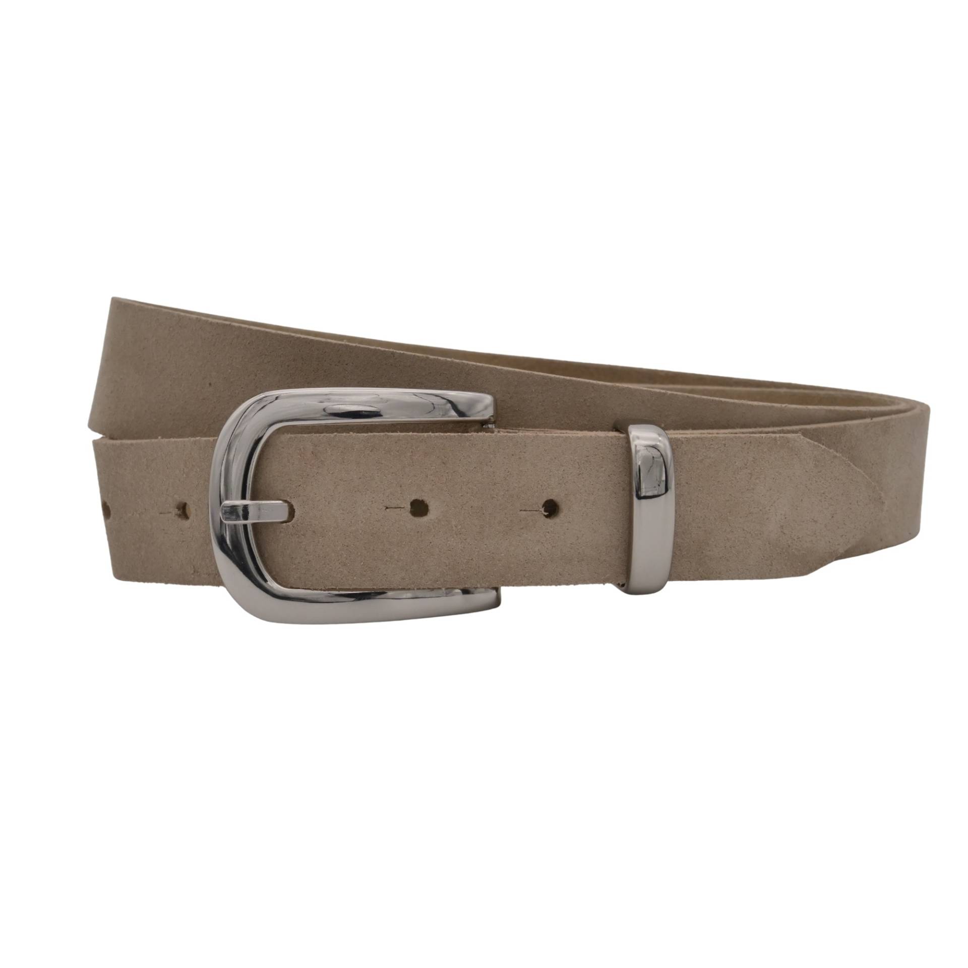 AnnaMatoni Ledergürtel "AnnaMatoni Damen Ledergürtel in hochwertigem Velour Leder 3cm" von Annamatoni