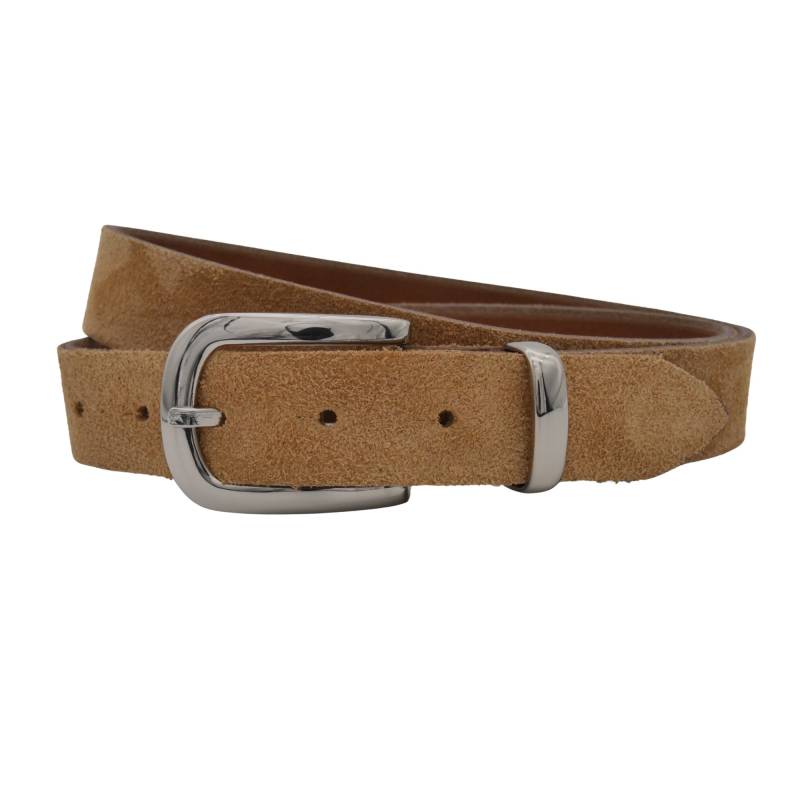 AnnaMatoni Ledergürtel "AnnaMatoni Damen Ledergürtel in hochwertigem Velour Leder 3cm" von Annamatoni