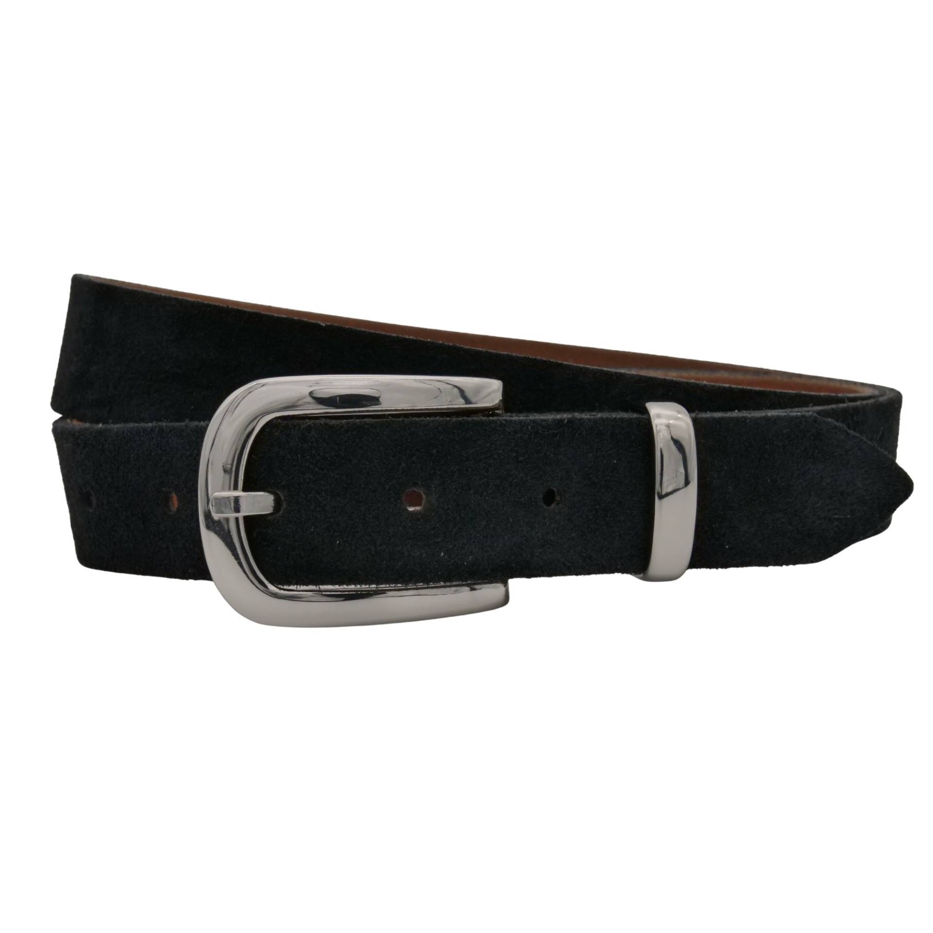 AnnaMatoni Ledergürtel "AnnaMatoni Damen Ledergürtel in hochwertigem Velour Leder 3cm" von Annamatoni