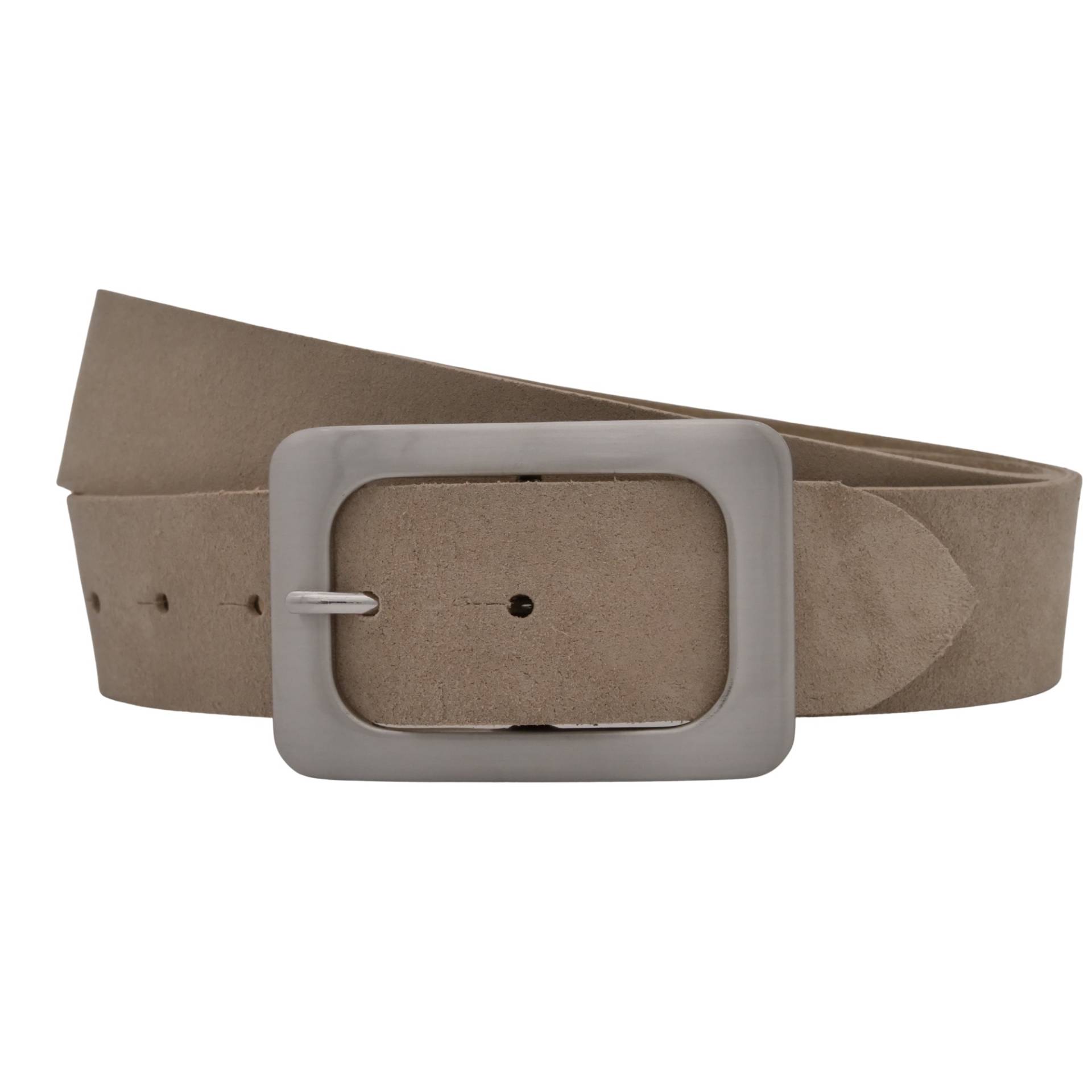 AnnaMatoni Ledergürtel "AnnaMatoni Damen Ledergürtel in hochwertigem Velour Leder 4cm" von Annamatoni