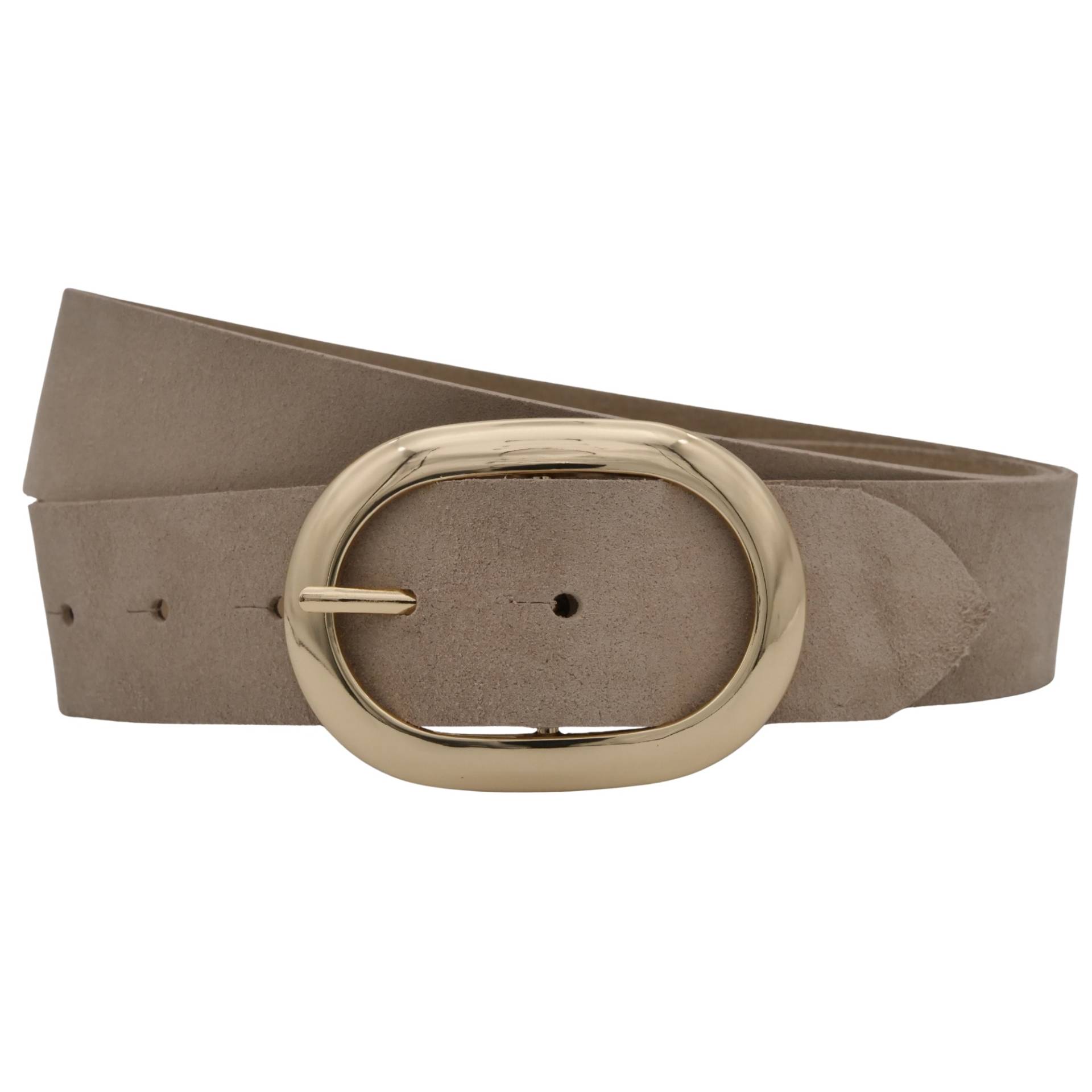 AnnaMatoni Ledergürtel "AnnaMatoni Damen Ledergürtel in hochwertigem Velour Leder 4cm" von Annamatoni