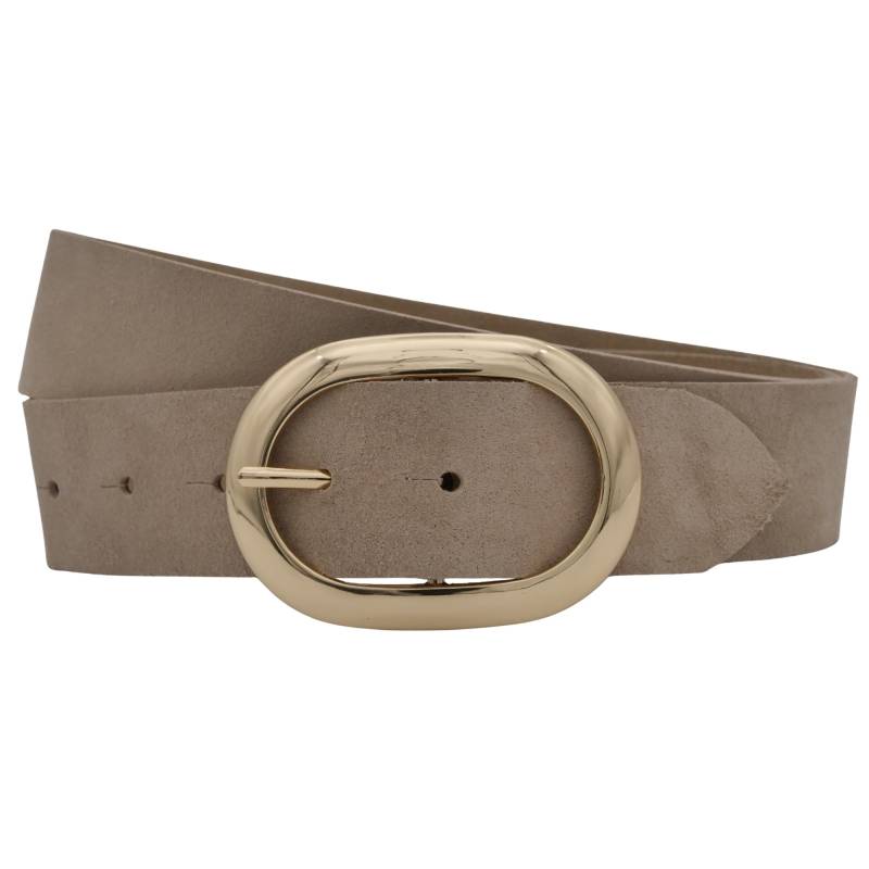 AnnaMatoni Ledergürtel "AnnaMatoni Damen Ledergürtel in hochwertigem Velour Leder 4cm" von Annamatoni