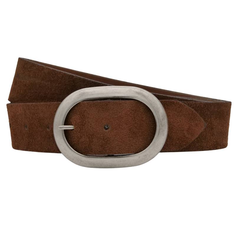 AnnaMatoni Ledergürtel "AnnaMatoni Damen Ledergürtel in hochwertigem Velour Leder 4cm" von Annamatoni