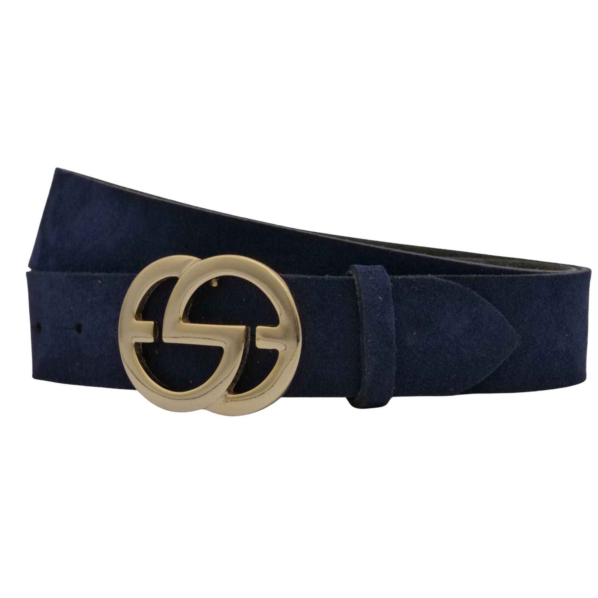 AnnaMatoni Ledergürtel "AnnaMatoni Damen Ledergürtel in hochwertigem Velour Leder 4cm" von Annamatoni