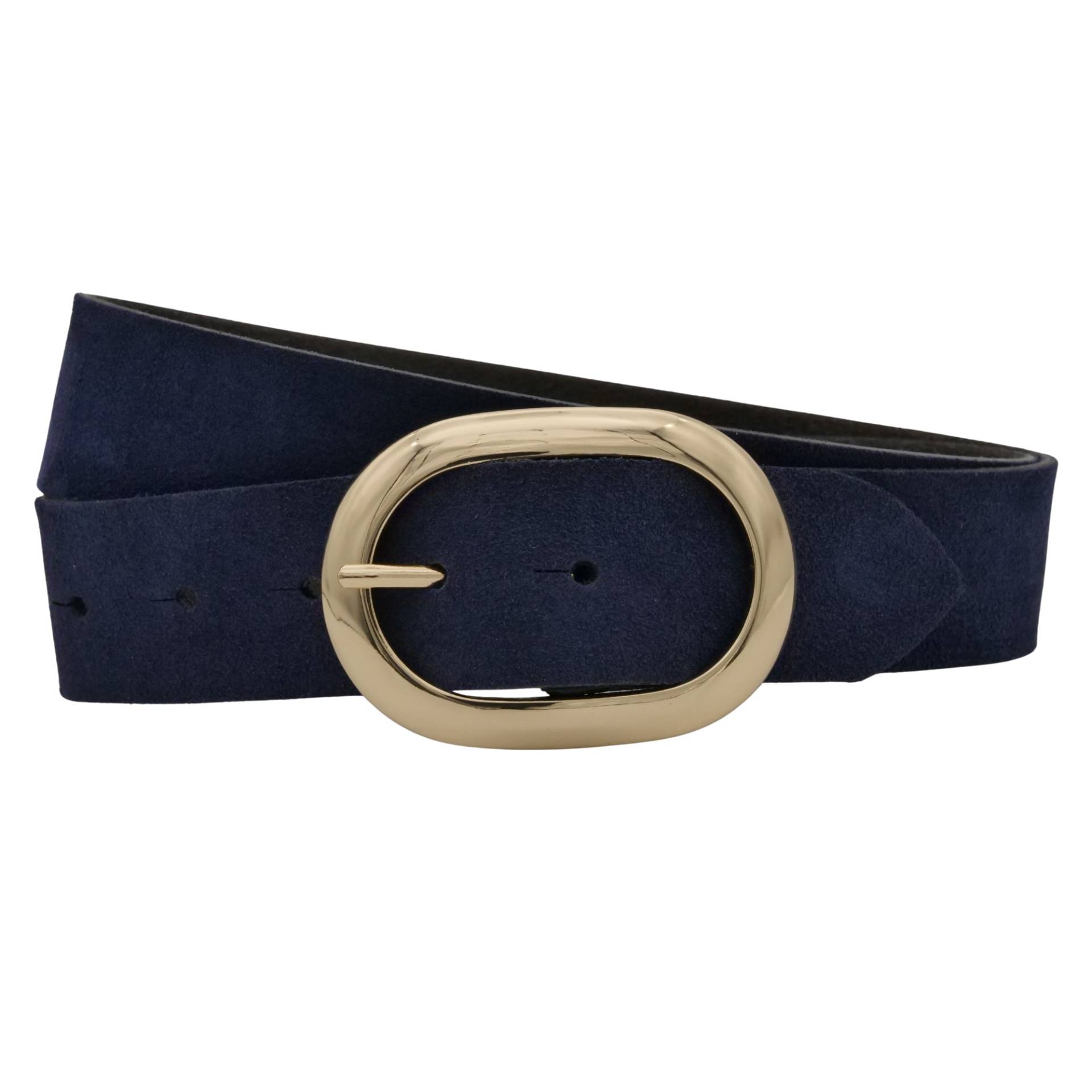 AnnaMatoni Ledergürtel "AnnaMatoni Damen Ledergürtel in hochwertigem Velour Leder 4cm" von Annamatoni