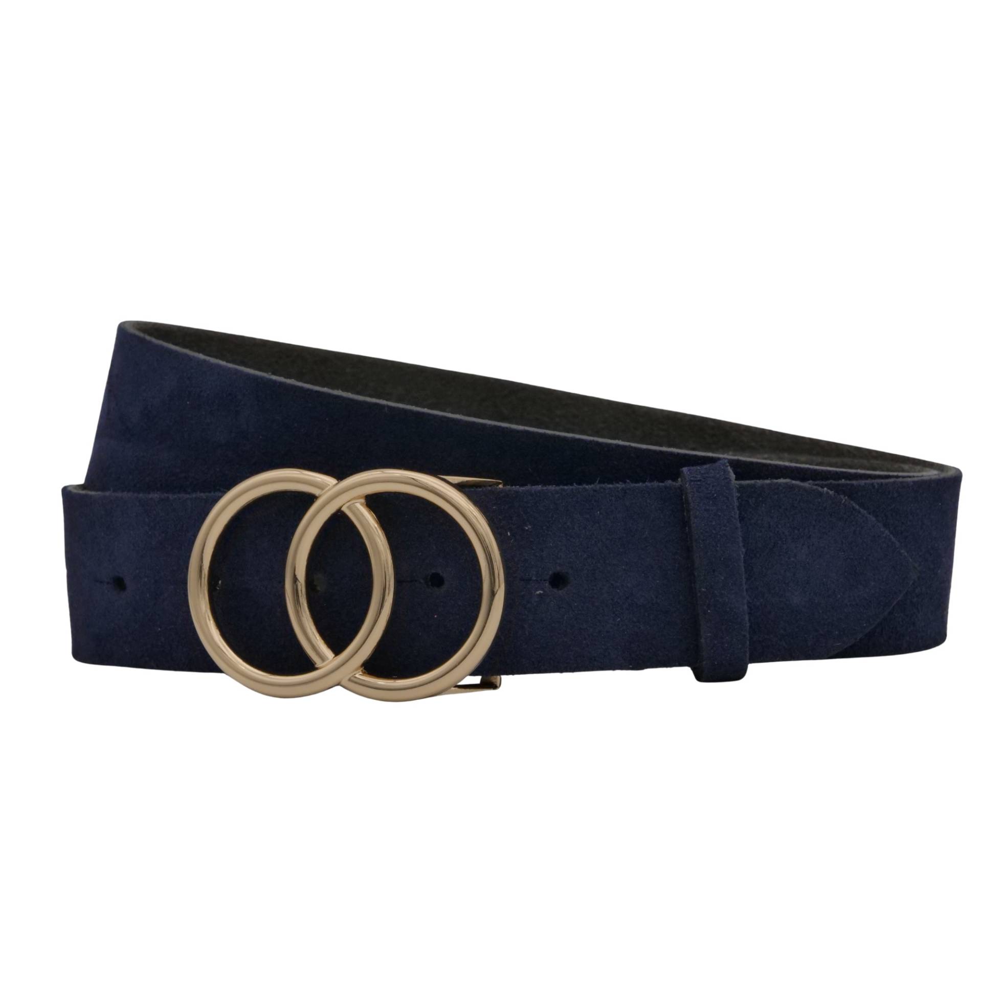 AnnaMatoni Ledergürtel "AnnaMatoni Damen Ledergürtel in hochwertigem Velour Leder 4cm" von Annamatoni