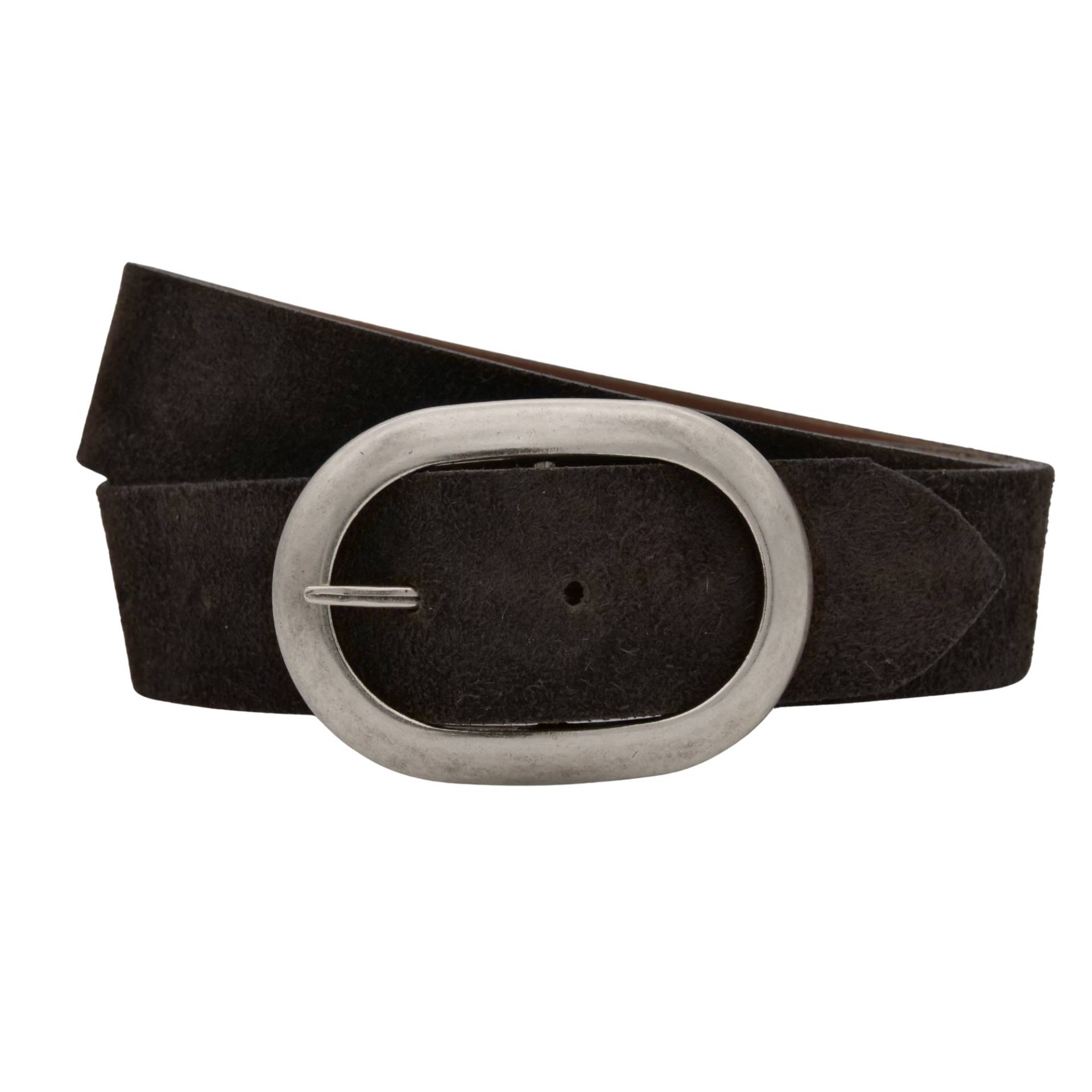 AnnaMatoni Ledergürtel "AnnaMatoni Damen Ledergürtel in hochwertigem Velour Leder 4cm" von Annamatoni