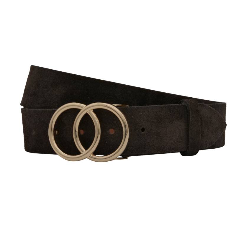 AnnaMatoni Ledergürtel "AnnaMatoni Damen Ledergürtel in hochwertigem Velour Leder 4cm" von Annamatoni