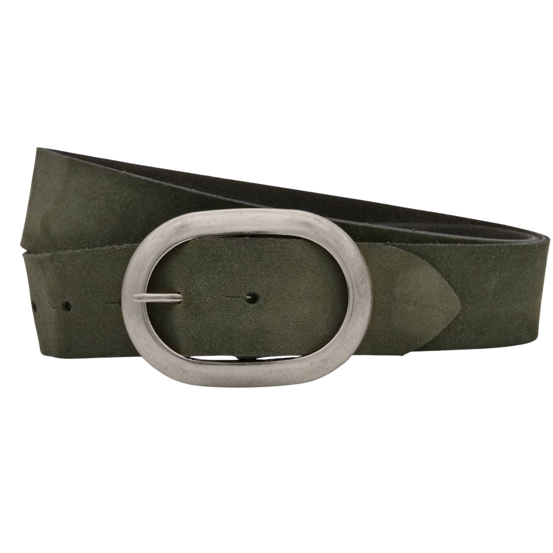 AnnaMatoni Ledergürtel "AnnaMatoni Damen Ledergürtel in hochwertigem Velour Leder 4cm" von Annamatoni