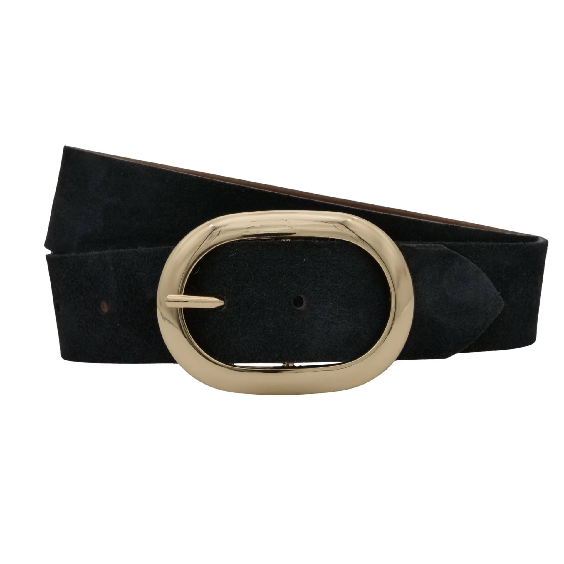 AnnaMatoni Ledergürtel "AnnaMatoni Damen Ledergürtel in hochwertigem Velour Leder 4cm" von Annamatoni