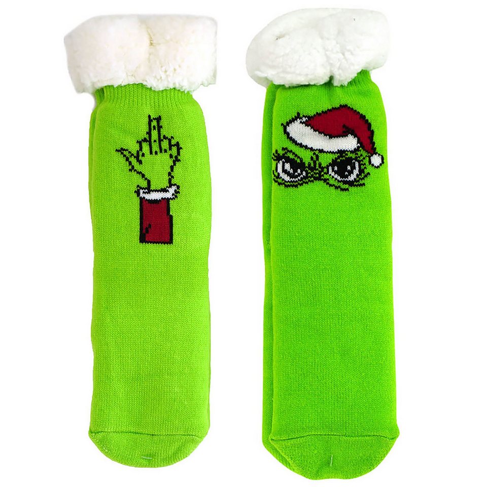 Annastore Kuschelsocken 2er Set Festtags-Muffel Hüttensocken – Kuschelige Weihnachtssocken Warm & weich aus Baumwolle-Mikrofaser-Mix, Einheitsgröße Annastore Kuschelsocken 2er Set Festtags-Muffel Hüttensocken – Kuschelige Weihnachtssocken Warm & weich aus Baumwolle-Mikrofaser-Mix, Einheitsgröße von Annastore
