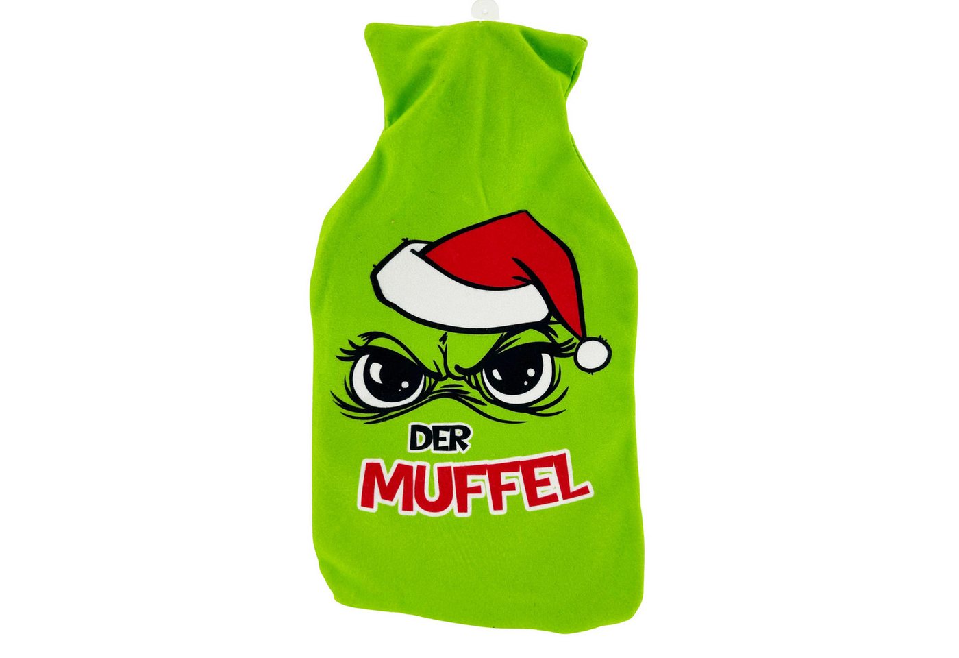 Annastore Wärmflasche Wärmflasche 2 Liter mit Bezug – Witziges Festtags-Muffel Design, Anti-Weihnachten Wärmflasche mit waschbarem Kuschelbezug Annastore Wärmflasche Wärmflasche 2 Liter mit Bezug – Witziges Festtags-Muffel Design, Anti-Weihnachten Wärmflasche mit waschbarem Kuschelbezug von Annastore