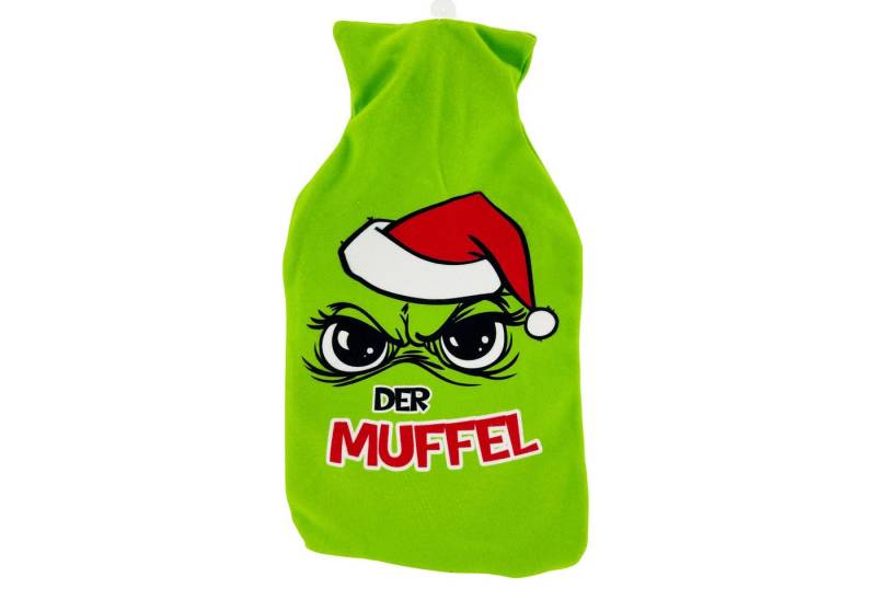 Annastore Wärmflasche Wärmflasche 2 Liter mit Bezug – Witziges Festtags-Muffel Design, Anti-Weihnachten Wärmflasche mit waschbarem Kuschelbezug Annastore Wärmflasche Wärmflasche 2 Liter mit Bezug – Witziges Festtags-Muffel Design, Anti-Weihnachten Wärmflasche mit waschbarem Kuschelbezug von Annastore