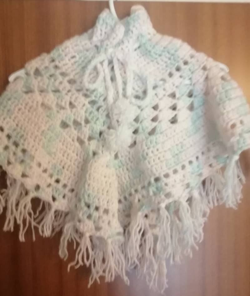 Kinder Poncho Kinder Poncho von Annchenshobby