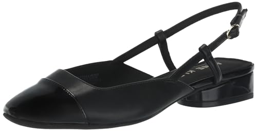 Anne Klein Caigan Ballerinas für Damen, Schwarz/Schwarz, 37.5 EU von Anne Klein