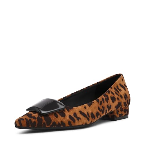 Anne Klein Crawford Ballerinas für Damen, Leopard, 40 EU von Anne Klein
