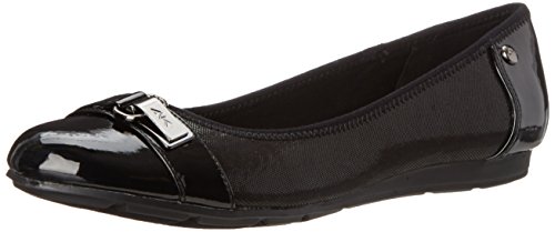 Anne Klein Damen In der Lage Ballerinas, schwarz, 42.5 EU von Anne Klein