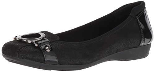 Anne Klein Damen Umeko Ballerinas, Schwarzes Multigewebe, 39 EU Anne Klein Damen Umeko Ballerinas, Schwarzes Multigewebe, 39 EU von Anne Klein