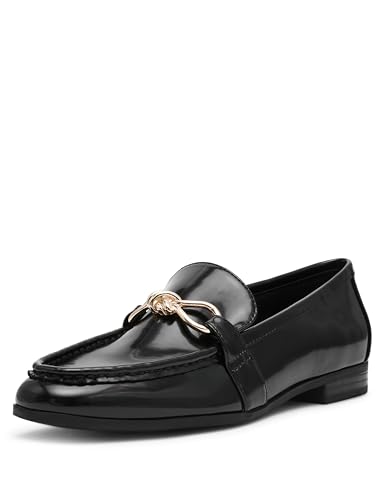 Anne Klein Damen Beckett Slipper, Schwarz, 38.5 EU von Anne Klein