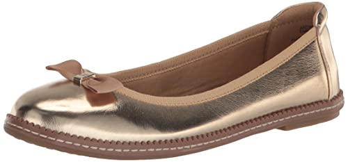 Anne Klein Damen Ember Ballerinas, Platin, 38.5 EU von Anne Klein