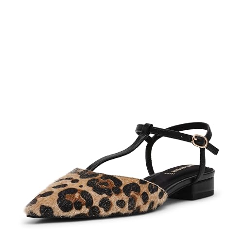 Anne Klein Damen Emily Ballerinas, Leopard, 35.5 EU von Anne Klein