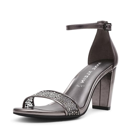 Anne Klein Damen Kourtney-c Pumps, gun metal, 39.5 EU von Anne Klein