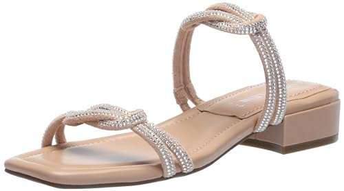 Anne Klein Damen Liza Pumps, Nude Crystal, 36 EU von Anne Klein