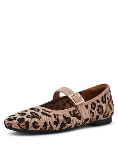 Anne Klein Damen Mabel Ballerinas, Leopard, 36 EU von Anne Klein