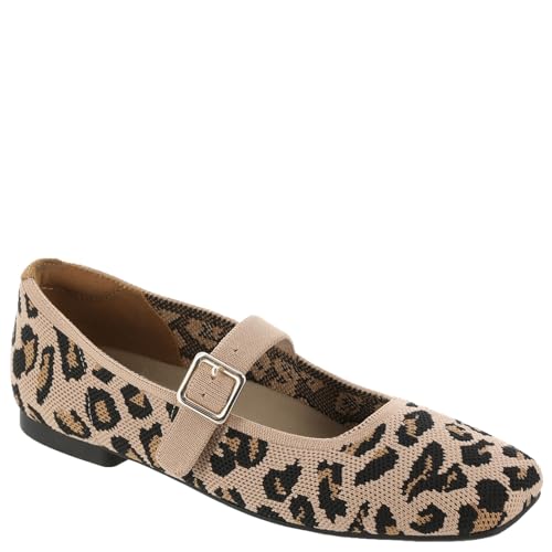 Anne Klein Damen Mabel Ballerinas, Leopard, 40 EU von Anne Klein
