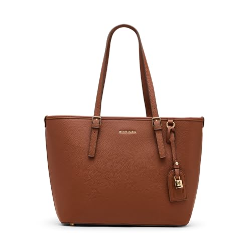 Anne Klein Damen Medium Perfect Tote Tragetasche, haselnussbraun von Anne Klein