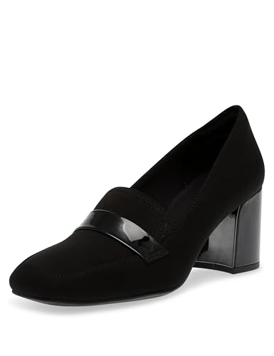 Anne Klein Damen Telepathy Pumps, Schwarz Stretch, 42 EU von Anne Klein