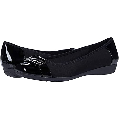 Anne Klein Damen ULIVERA Ballerinas, schwarz, 40 EU von Anne Klein