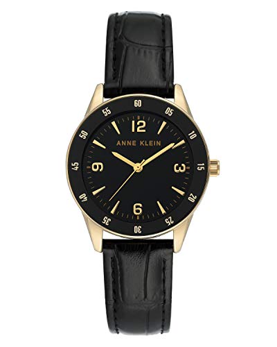 Anne Klein Klassische Uhr AK/3734BKBK von Anne Klein