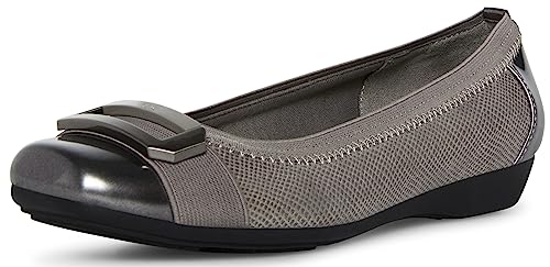 Anne Klein Damen Uplift Ballerinas, Zinn, 41 EU von Anne Klein