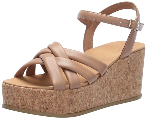 Anne Klein Damen Valencia Espadrilles, Hellbraun, 41 EU von Anne Klein