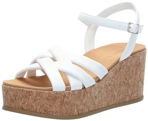 Anne Klein Damen Valencia Espadrilles, Weiss/opulenter Garten, 38.5 EU von Anne Klein