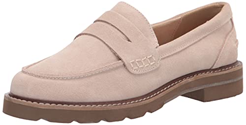Anne Klein Women's Emmylou Loafer Flat, Beige, 6 von Anne Klein