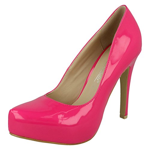 Anne Michelle Damen Pumps F9775, Pink - fuchsia pink - Größe: 38 EU von Anne Michelle