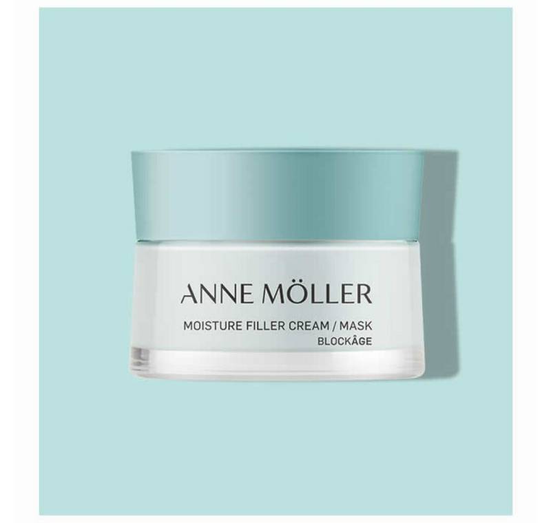 Anne Möller Gesichtsmaske BLOCKÂGE Creme feuchtigkeitsspendende Maske Füller-Effekt 50 ml von Anne Möller
