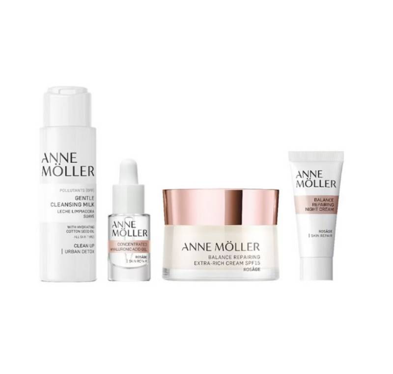 Anne Möller Hautpflege-Set Balance Repairing Extra Rich Cream Spf15 50ml Set 4 Artikel von Anne Möller