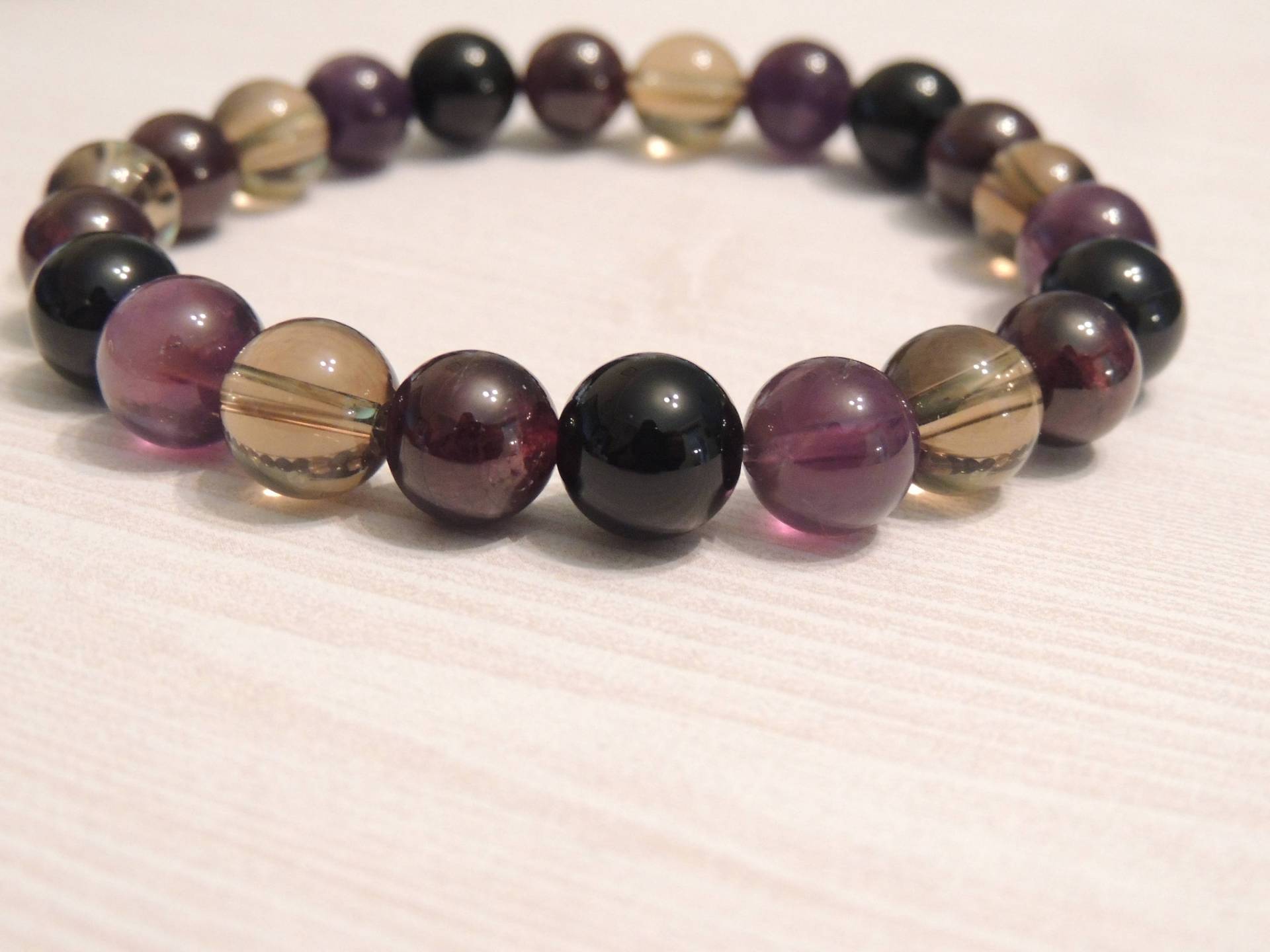 Edelstein Armband-Healing Stärke Detox Gesundheit-Granat Onyx Quarz Amethyst 10 Mm Steine-Unisex Edelstein Armband-Healing Stärke Detox Gesundheit-Granat Onyx Quarz Amethyst 10 Mm Steine-Unisex von AnneGaleJewels