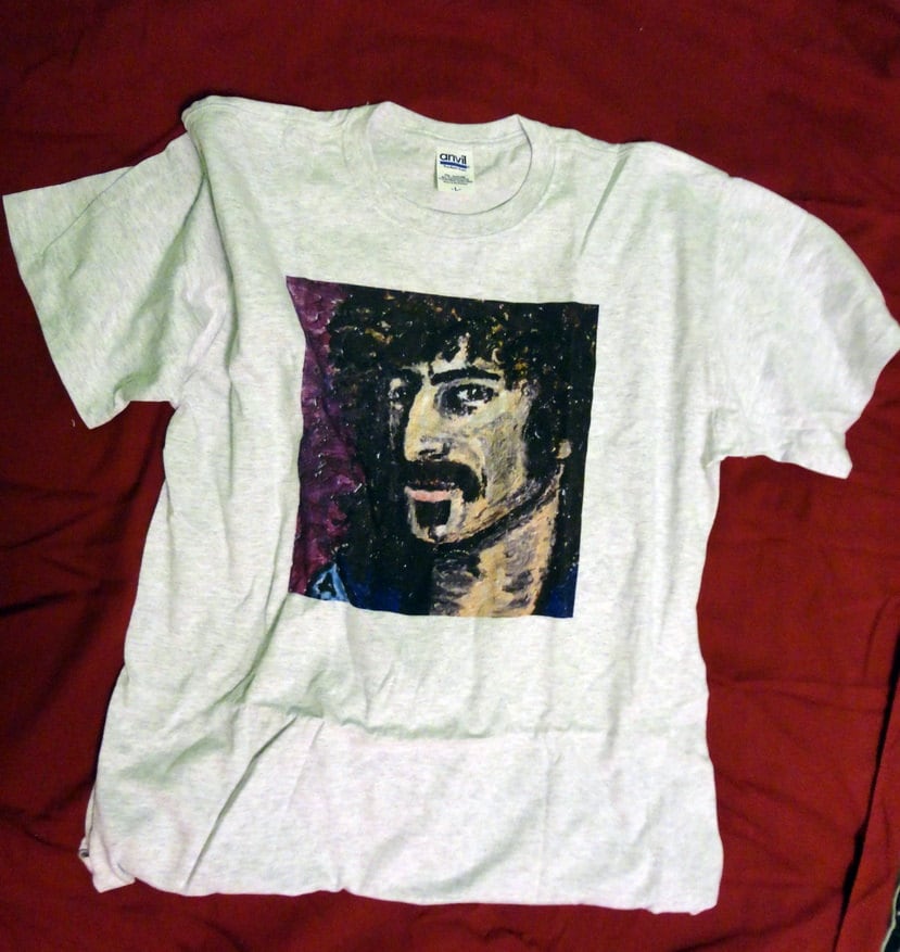 Frank Zappa T-Shirt Von Meinem Original-Kunstwerk Frank Zappa T-Shirt Von Meinem Original-Kunstwerk von AnneKAbbott