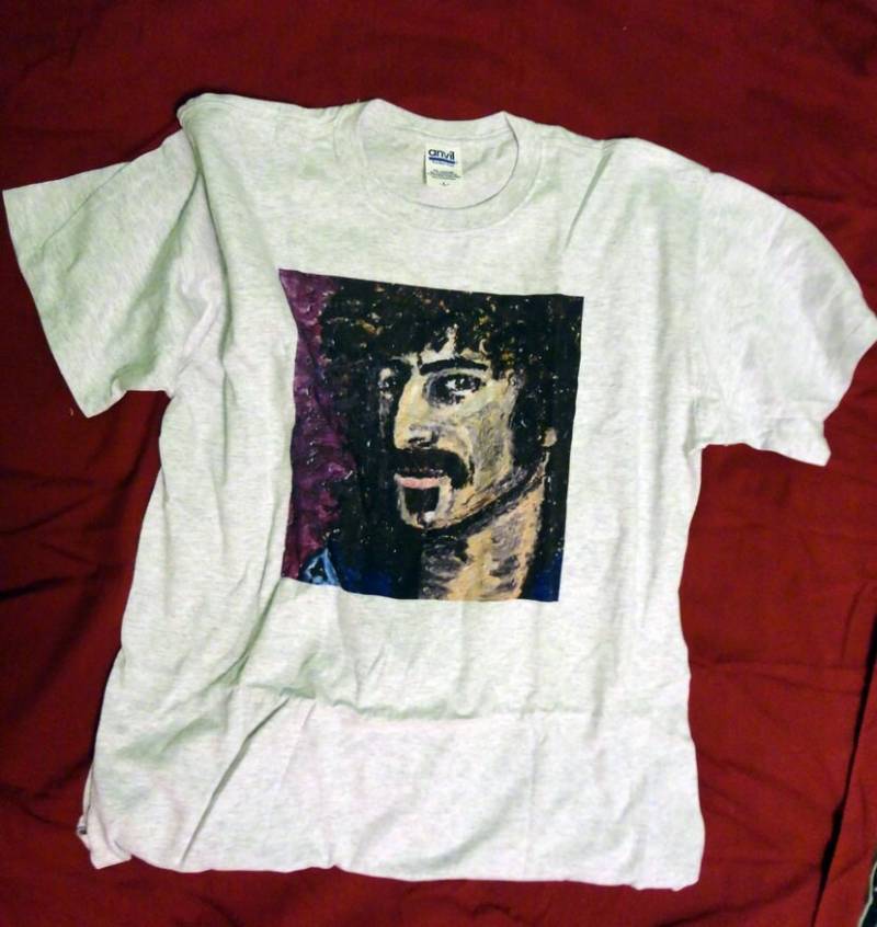 Frank Zappa T-Shirt Von Meinem Original-Kunstwerk Frank Zappa T-Shirt Von Meinem Original-Kunstwerk von AnneKAbbott