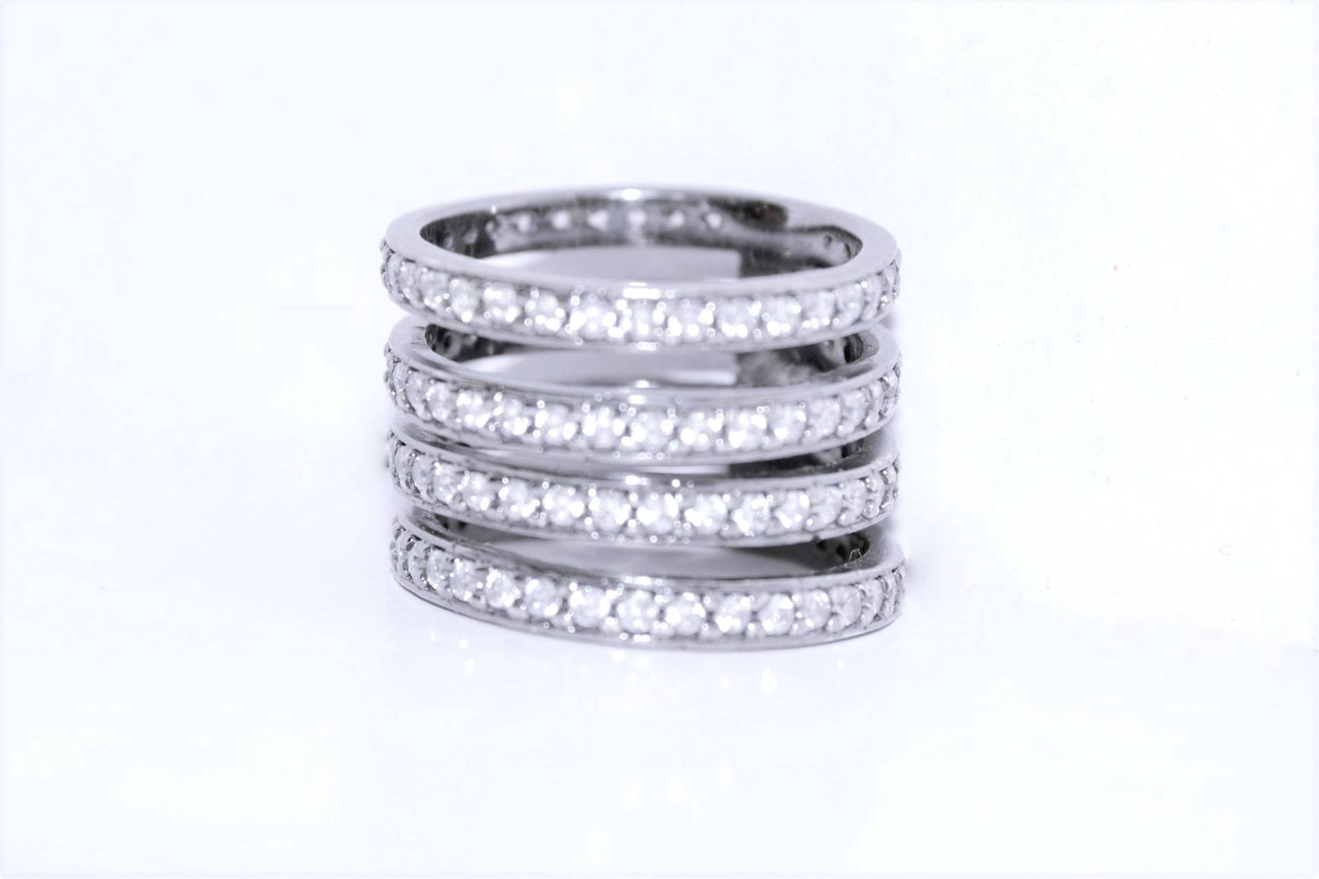 Entwerfer Jcm Jacmel Mauritius Sterlingsilber Stapeln Ring Markiert Cz Italien 925 von AnneReneeJewelry