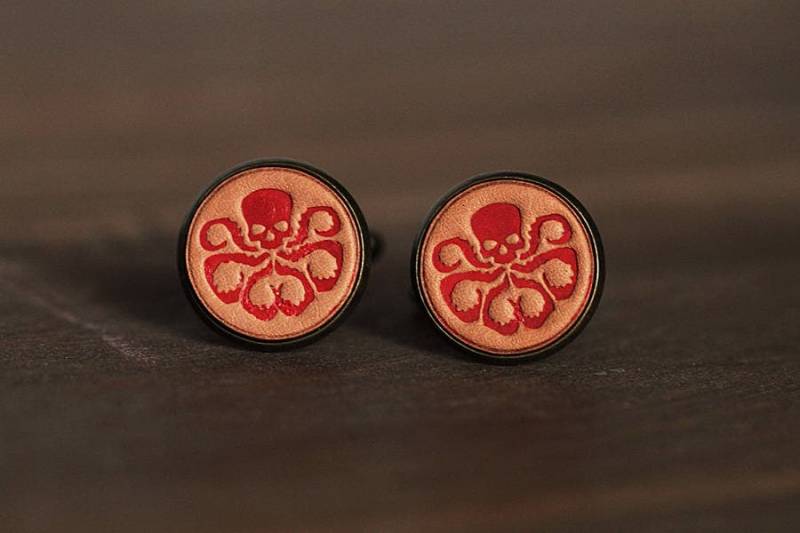 Vintage Style Manschettenknöpfe - Personalisierte Hydra Hochzeit von AnneSoye